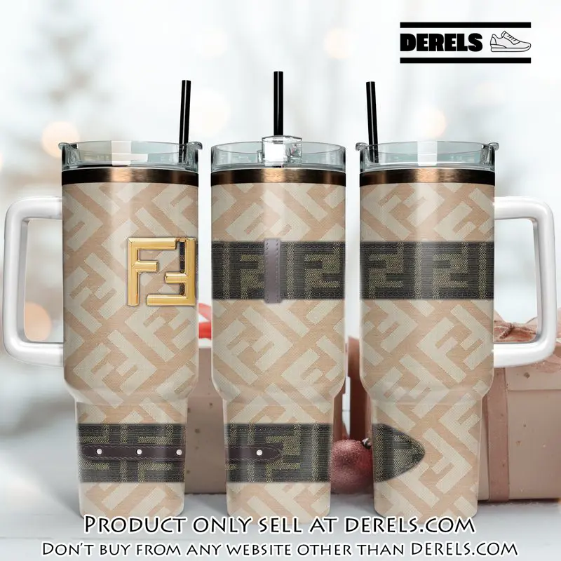 Fendi logo 40oz stanley tumbler fendi stanley tumbler ktb1067 dr3121919